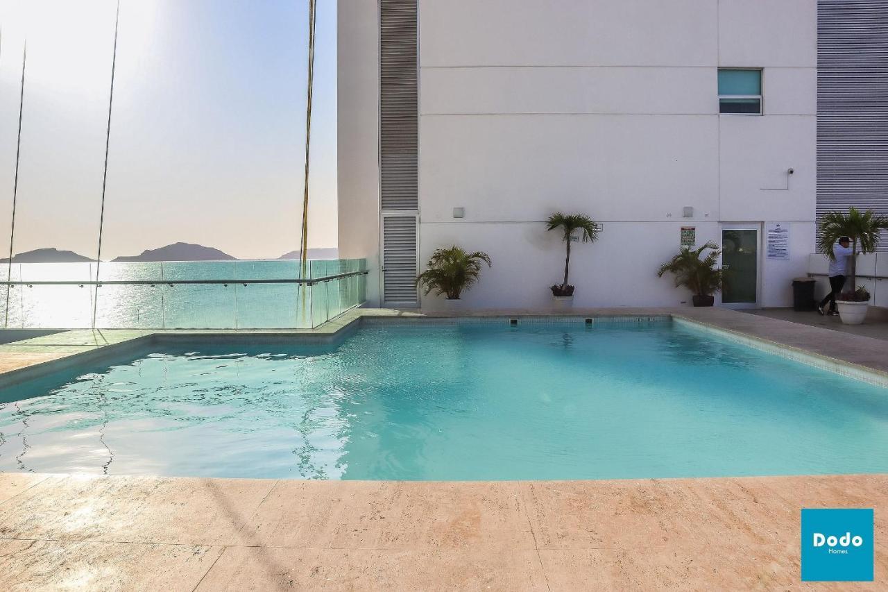 Ferienwohnung Departamento En Mazatlan Frente Al Mar Y Alberca Comun. Exterior foto