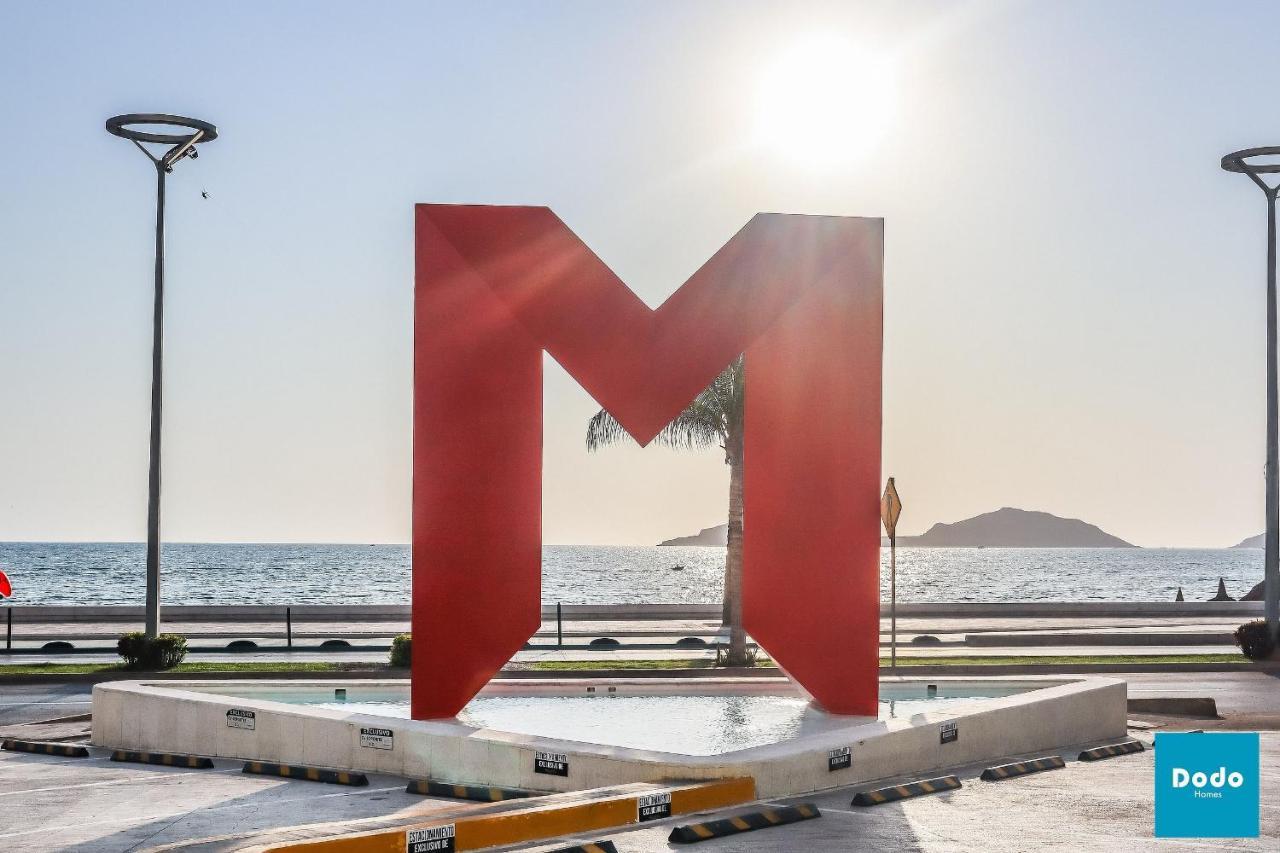 Ferienwohnung Departamento En Mazatlan Frente Al Mar Y Alberca Comun. Exterior foto