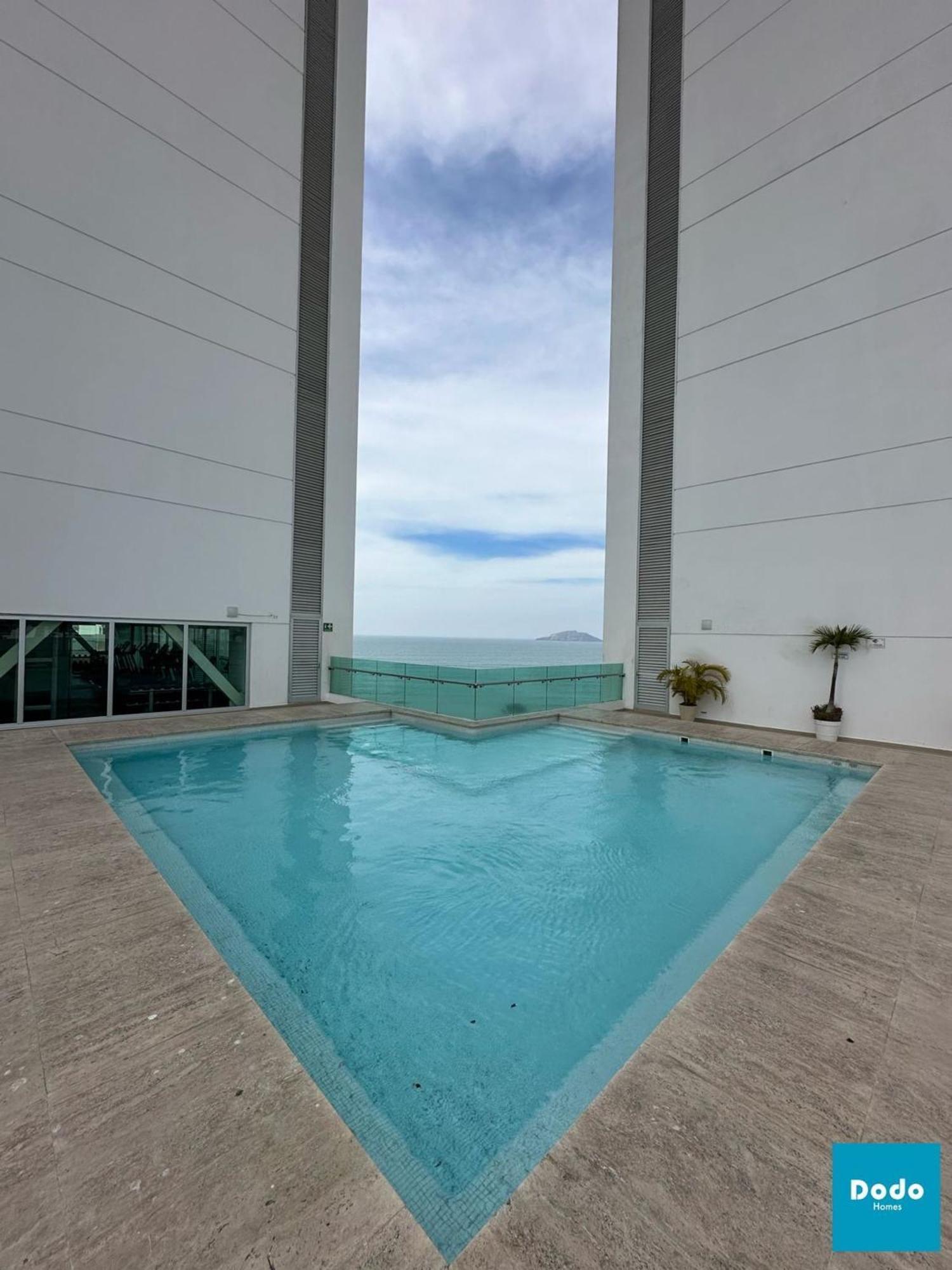 Ferienwohnung Departamento En Mazatlan Frente Al Mar Y Alberca Comun. Exterior foto